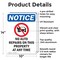 Signmission No Auto Repairs On, 10 in W x Rectangle, Aluminum OS-2PACK-NS-A-1014-V-14384 - alternate 5